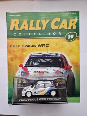 IXO Deagostini 1/43 Ford Focus WRC Acropoli Rally 2003 Pressofuso Auto + Mag - Immagine 1 di 3