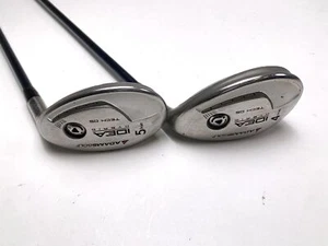 Adams Idea Tech OS 4 & 5 Hybrid Set 22* 25* Aldila Idea 50g Ladies Womens RH - Picture 1 of 8