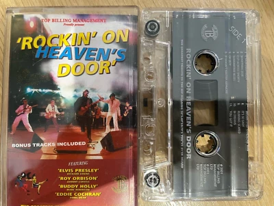 Rockin' On Heavens Door - A Tribute to The 50's 60's & 70's, Cassette, Free P&P - Image 1 of 4