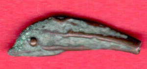 Olbia Cast Dolphin ca 5 th BC Greek Ukraine Russia 4970 - Picture 1 of 2