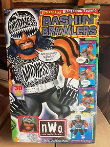 Bashin' Brawlers N.W.O. Macho Man Randy Savage Electronic Talking Plush NIB - Picture 1 of 3