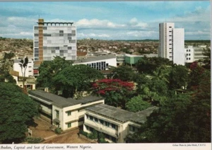 Aerial View Ibadan Capital Western Nigeria Africa Continental Postcard - Picture 1 of 2