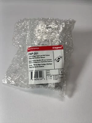 WATTSTOPPER LEGRAND FSP-201 HIGH/LOW PIR SENSOR 120/277V W/ FSP-L7 SENSOR - Image 1 of 3