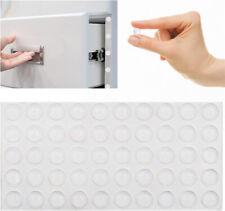 100X Clear Rubber Feet Bumper Pads Self Stick Noise Dampening Door Cabinet 8x3mm