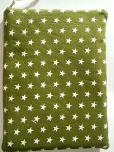  Tasche, Etui, Hülle für eBook-Reader Tolino epos - Motiv : Sterne auf grün - Bild 1 von 2
