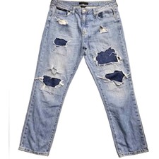 Aeropostale Size 12 Reinforced Destructed Boyfriend Jeans Guc