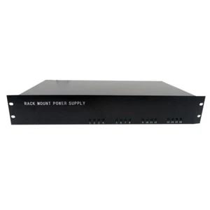 16 Channels 12VDC 13Amp Auto reset Fused Rack mount CCTV Alarm Power Supply U1.5 - Picture 1 of 4