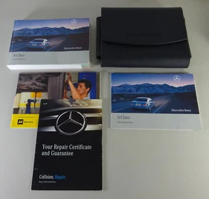 Wallet + Owner's Manual Mercedes-Benz S-Class W221 S 280 350 450 600 etc. 3/2008 - Bild 1 von 3