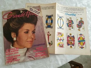 Vintage 1970 Airlines Grande Hotel Magazine Río de Janeiro - cartas del tarot novela - Imagen 1 de 12