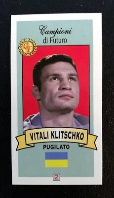 VITALI KLITSCHKO Boxing UKRAINE 2003-04 Campioni di Futuro Pugilato Card - Image 1 of 2