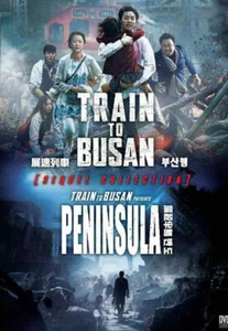 DVD Korean Movie Train To Busan 2016 & Peninsula 2020 ENG SUB All Region - Picture 1 of 5