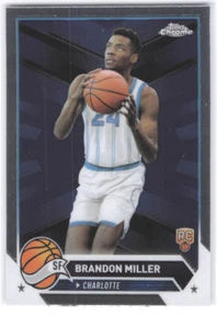 2023-24 Topps Chrome #127 Brandon Miller Rookie - Foto 1 di 2
