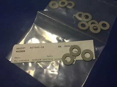 12 0NLY B17045-56 CAP WASHERS - 8130-3 CESSNA PIPER BEECH-NEW (B13) - Image 1 of 2