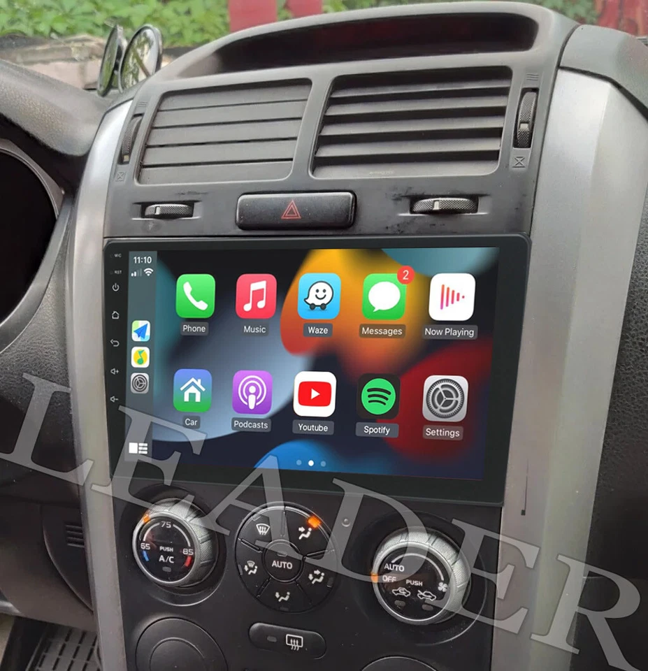 9" CarPlay Android Car Radio For Suzuki Grand Vitara 2005-2015 GPS Navi WIFI BT - Image 1 of 4