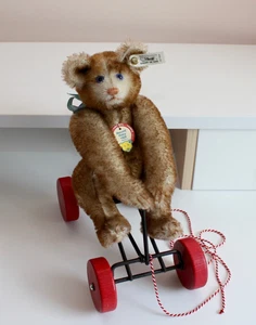 Steiff, Record Petsy 1928 Replica, Teddy Bär, 25 cm, 407468, KFS, wie neu! - Bild 1 von 6