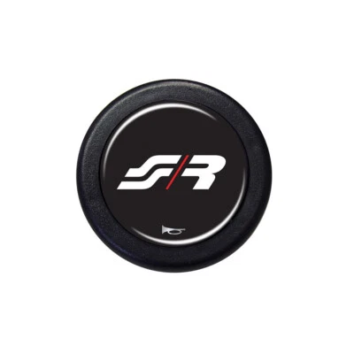 Pulsante Clacson Nero SIMONI RACING Universale Per Volante Sportivo 1/B - Immagine 1 di 2