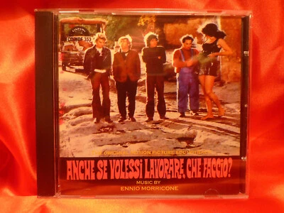 ENNIO MORRICONE "ANCHE SE VOLESSI LAVORARE CHE FACCIO?" 1st. Pressed OOP OST CD - Bild 1 von 4