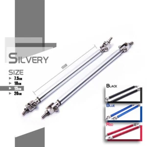 Barra de soporte de barra de puntal divisor de labios de parachoques delantero ajustable para Dodge-Charger - Imagen 1 de 8