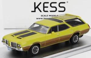 wonderful resin-modelcar 1:43 OLDSMOBILE VISTA CRUISER 442 - yellow - 1972 - Picture 1 of 2