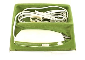Forbici elettriche Sears in scatola modello 344.2199 verde e bianco vintage - Foto 1 di 16