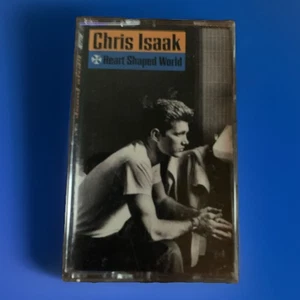 Chris Isaak - Heart Shaped World (1989) Cassette Tape - Wicked Game HTF OOP - Picture 1 of 4