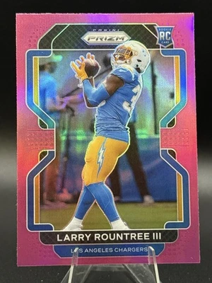 Larry Rountree III 2021 Panini Prizm Pink Prizm Rookie RC Chargers #401 NFL - Image 1 of 2