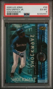Upper Deck Ionix Shockwave #S4 2000 Ken Griffey Jr. Shockwave PSA 6 - Imagen 1 de 2