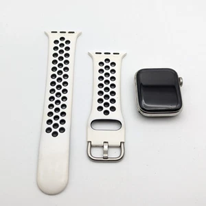 Apple Watch Series 6 40mm A2293 W dobrym stanie | Stal nierdzewna | GPS + LTE - Zdjęcie 1 z 6