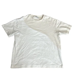 Zara Men's Cream Short Sleeve Shirt Size Large - Picture 1 of 6