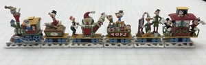 Selten Danbury Mint Donald's Holiday Express Weihnachtszug Holiday Set Disney - Bild 1 von 9