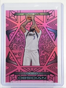 ANTHONY DAVIS 2024-25 OBSIDIANA BALONCESTO ROSA FLOOD MAVERICKS /49 Q5686 - Imagen 1 de 2