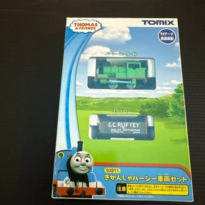 Thomas N Gauge Tomix Percy the Engine Vehicle Set Model trains 93811 2017 Hobby - Image 1 of 4