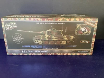 Rare  Forces of Valor 801024A Sd.Kfz. 186 Jagdtiger 1 :32 scale #331 markings - Image 1 of 4