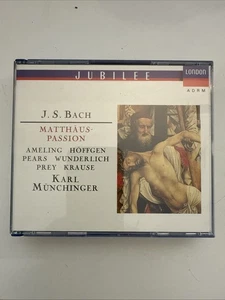 Bach,J.S. / Matthaus-Passion by Stuttgart Hymnus Boys Choir; Ameling, Elly;... - Picture 1 of 2