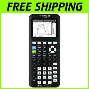 TI-84 Plus Graphing Calculator - Black - Picture 1 of 12