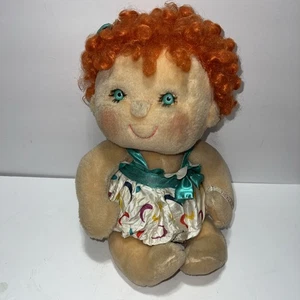 Kenner Vintage 1985 Hugga Bunch Tickles Doll Plush Red Hair Green Eyes W/dress - Picture 1 of 9