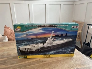 Cobi Historical Collection USS Wahoo Gato Class Submarine Model FREE SHIPPING - Picture 1 of 8