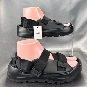 Sandalias deportivas impermeables UGG Stratus plataforma con tiras para hombre 8/41 zapatos negros - Imagen 1 de 16