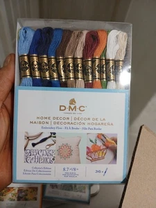 DMC Home Decor Set, 36 Skeins, Brand New, Collectors - Picture 1 of 1