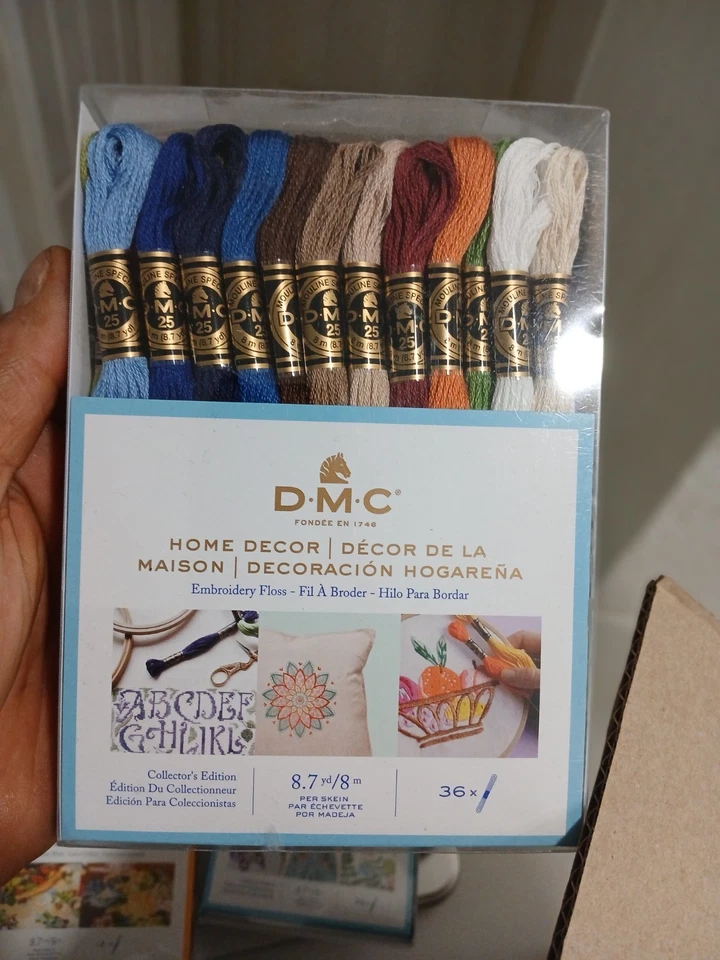 DMC Home Decor Set, 36 Skeins, Brand New, Collectors - Image 1 of 1