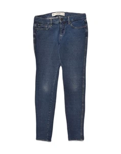 ABERCROMBIE & FITCH Womens Jegging Skinny Jeans W27 L29 Navy Blue Cotton HO06 - Picture 1 of 3