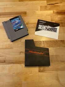 Silent Service for Nintendo NES w/ manual and sleeve Great Condition