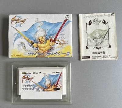 Nintendo NES / Famicom / FC Final Fantasy III 3 OVP CiB Jp. NTSC - Bild 1 von 4