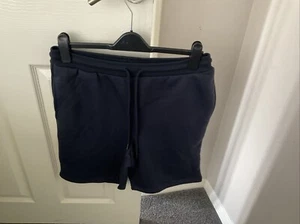 Men Navy Sweat Shorts Medium - Picture 1 of 4