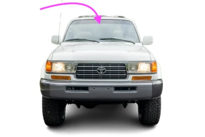 Se adapta a: Toyota Land Cruiser 1991-1997, Lexus Lx 450 4D SUV parabrisas delantero vidrio Foto 1 de 4