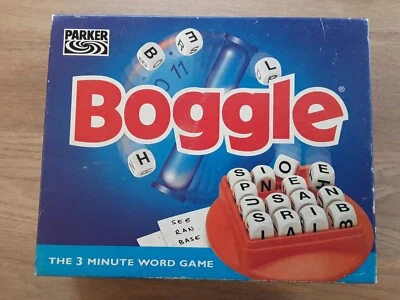 BOGGLE The 3 Minute Timed Word Game by Parker Dated 1994 - Image 1 of 4
