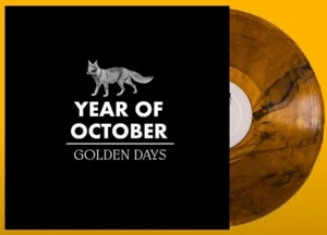 Year Of October Vinyl Golden Days LP Gold Variant Mint Signed - Picture 1 of 4