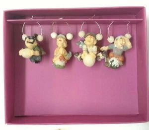 Juego de 4 bolas Wine Charmers Duffers gran regalo para el amante del golf/vino nuevo en caja - Imagen 1 de 5