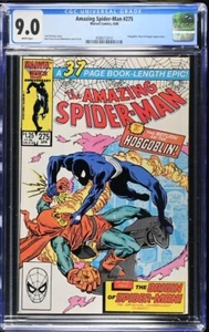 Amazing Spider-Man #275 (1986) CGC Graded! Hobgoblin, Rose, Kingpin - Black Suit - Picture 1 of 6
