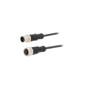 M12D04ML-12DFL-SB001 Kabel: für Sensoren/Automaten PIN: 4 M12-M12 Code D-Etherne - Picture 1 of 1